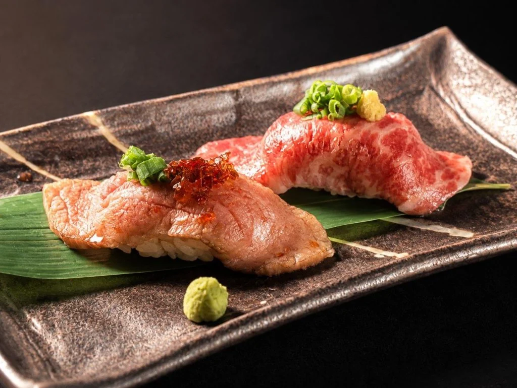 【新橋×和牛×寿司】極上の和牛を、贅沢に握り!/야키니쿠/yakiniku/烤肉/yakiniku near me